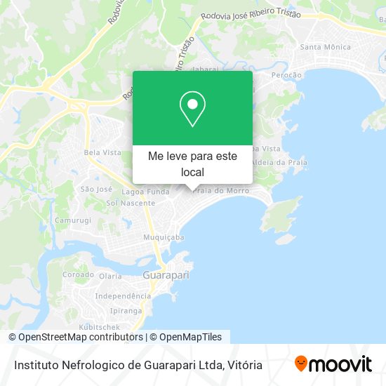 Instituto Nefrologico de Guarapari Ltda mapa