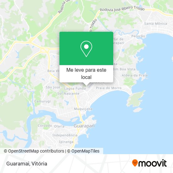 Guaramai mapa