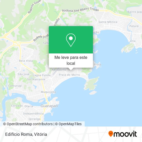 Edifício Roma mapa