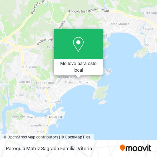 Paróquia Matriz Sagrada Familia mapa