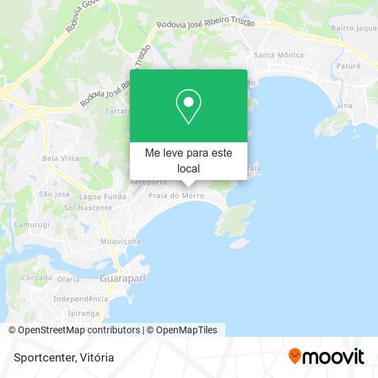 Sportcenter mapa
