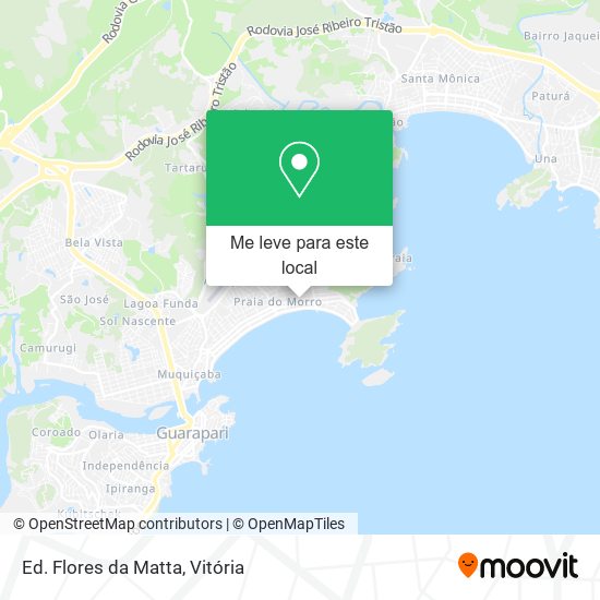 Ed. Flores da Matta mapa
