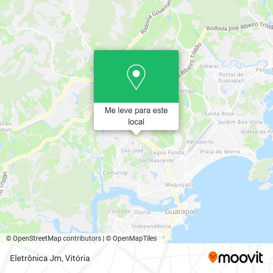Eletrônica Jm mapa