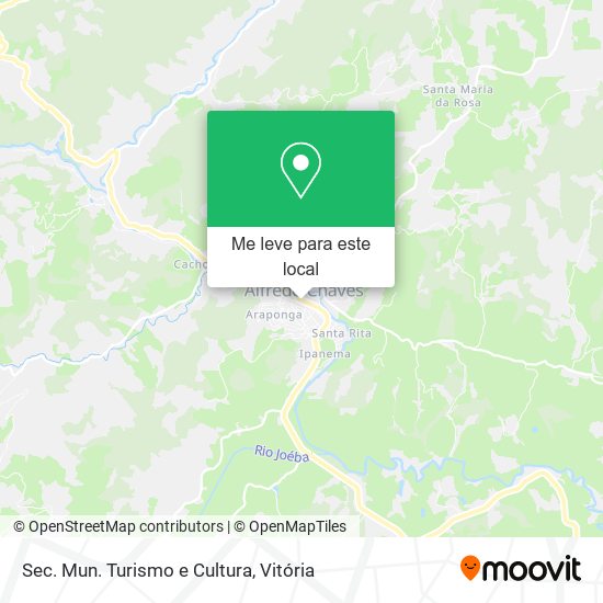 Sec. Mun. Turismo e Cultura mapa