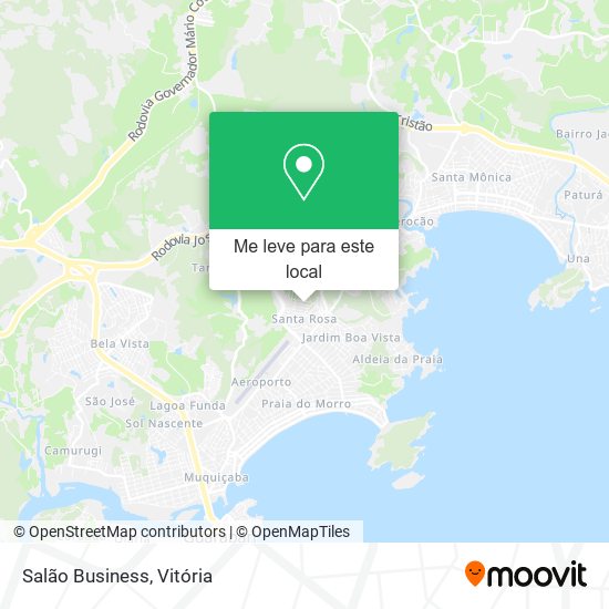 Salão Business mapa