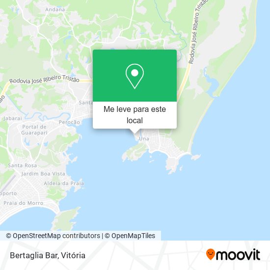 Bertaglia Bar mapa