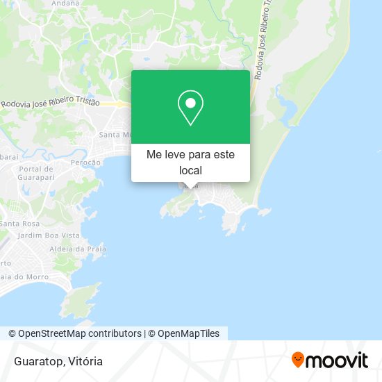 Guaratop mapa