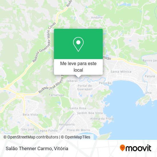 Salão Thenner Carmo mapa