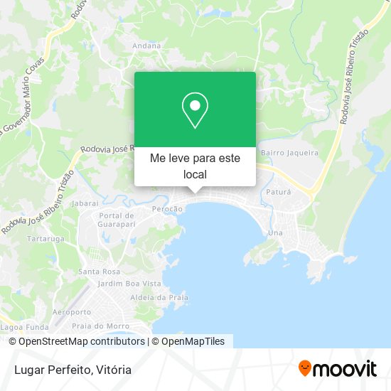 Lugar Perfeito mapa