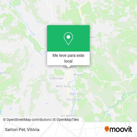 Sartori Pet mapa
