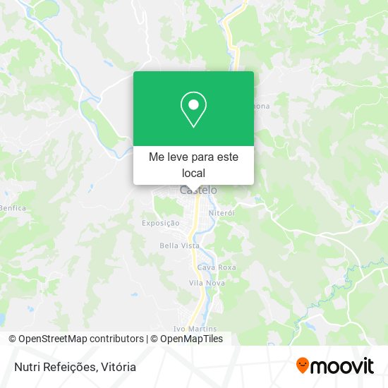 Nutri Refeições mapa