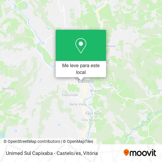 Unimed Sul Capixaba - Castelo / es mapa