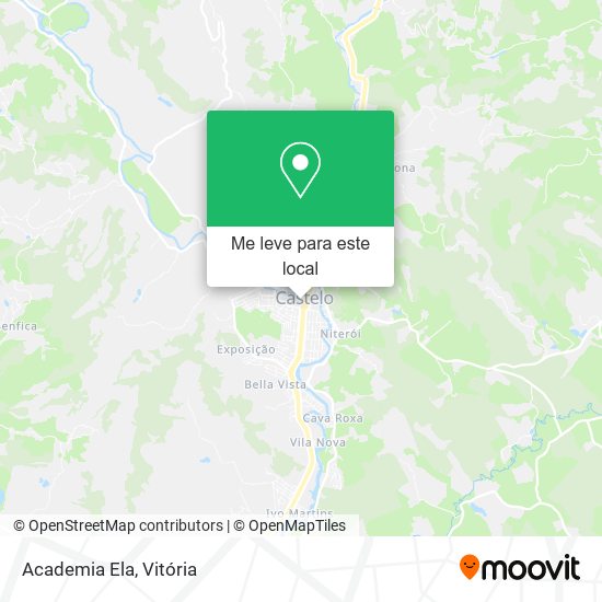Academia Ela mapa