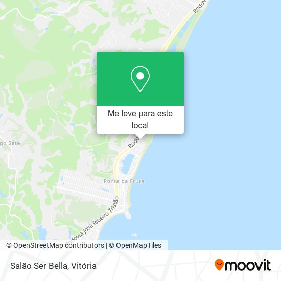 Salão Ser Bella mapa