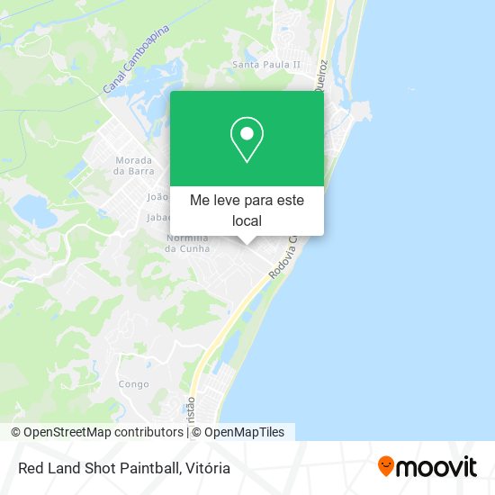 Red Land Shot Paintball mapa