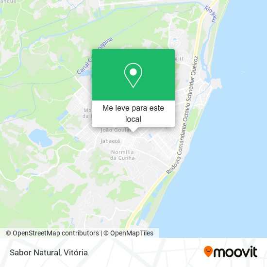 Sabor Natural mapa