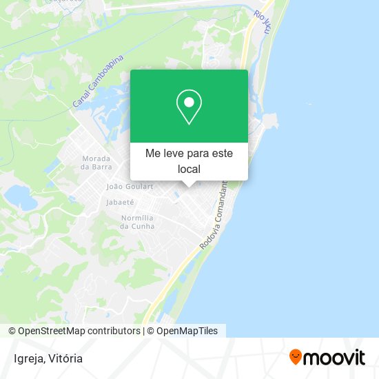 Igreja mapa