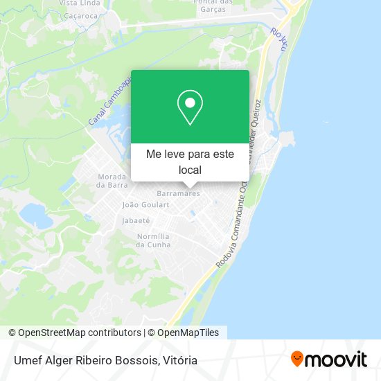 Umef Alger Ribeiro Bossois mapa