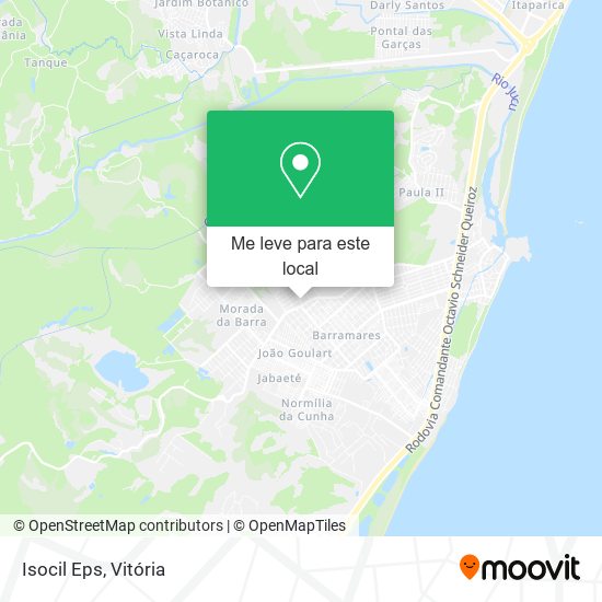 Isocil Eps mapa