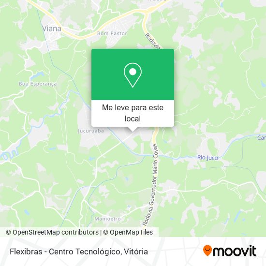 Flexibras - Centro Tecnológico mapa