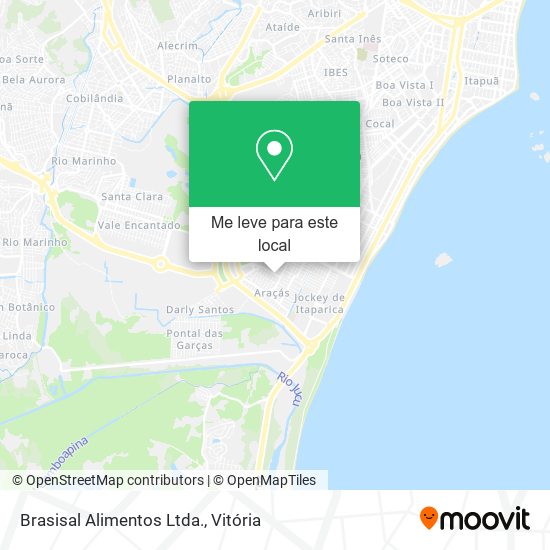 Brasisal Alimentos Ltda. mapa