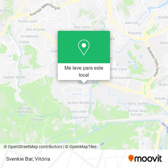 Svenkie Bar mapa