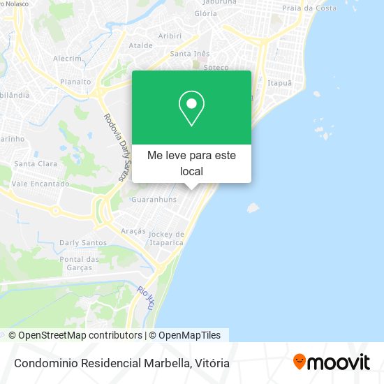 Condominio Residencial Marbella mapa