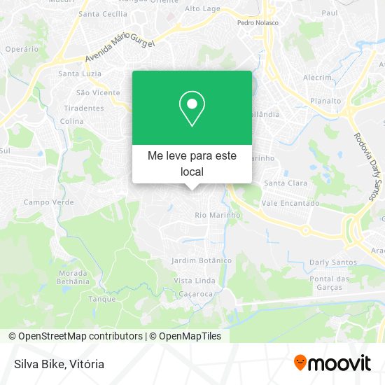 Silva Bike mapa