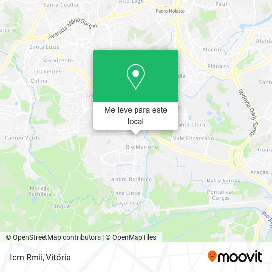 Icm Rmii mapa