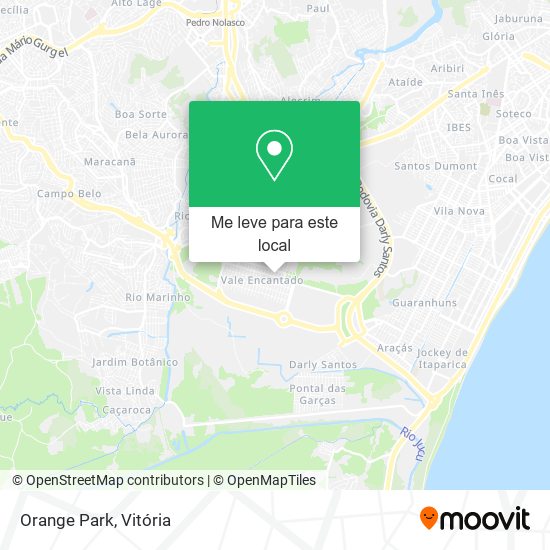 Orange Park mapa