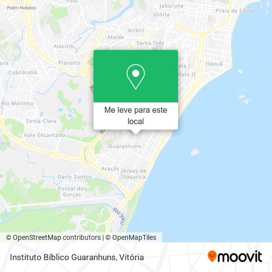 Instituto Bíblico Guaranhuns mapa