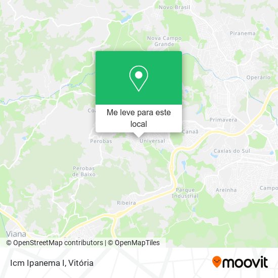 Icm Ipanema I mapa