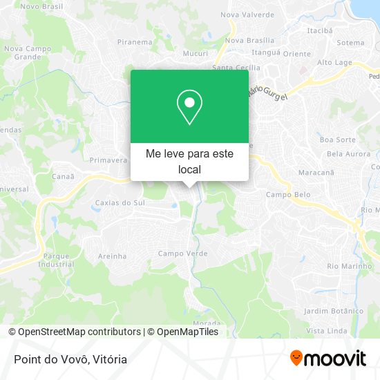 Point do Vovô mapa