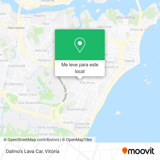 Dalmo's Lava Car mapa