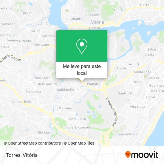 Torres mapa