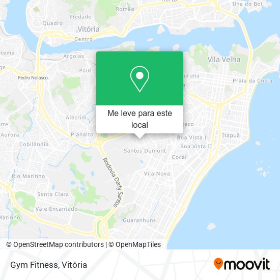 Gym Fitness mapa