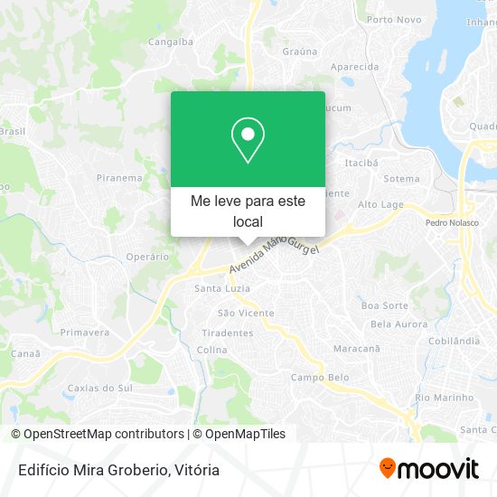Edifício Mira Groberio mapa