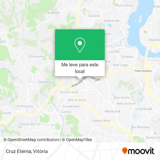 Cruz Eterna mapa