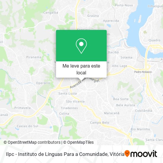 Ilpc - Instituto de Línguas Para a Comunidade mapa