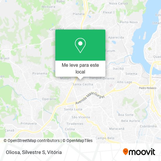 Oliosa, Silvestre S mapa