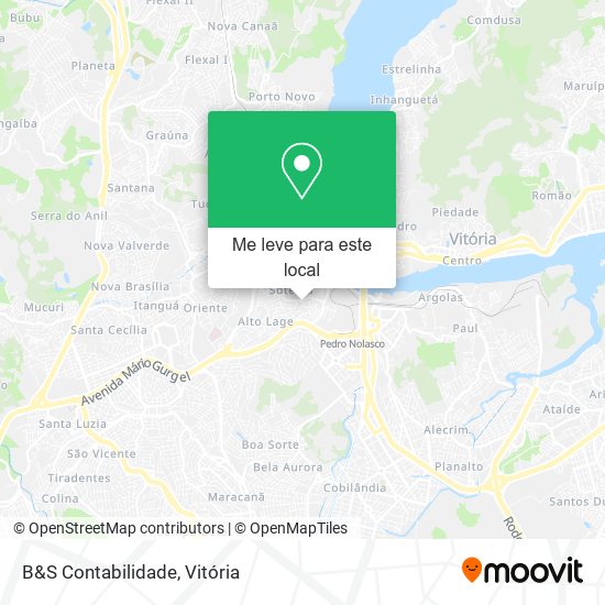 B&S Contabilidade mapa