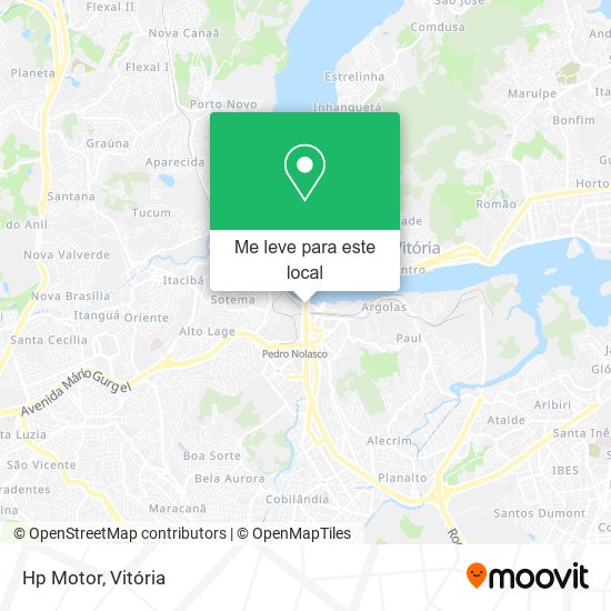 Hp Motor mapa