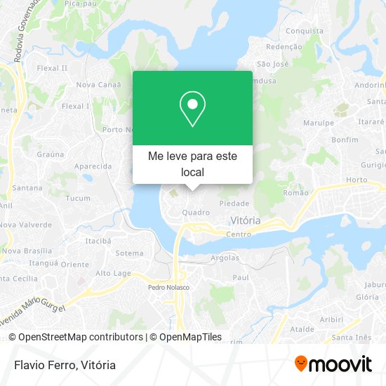 Flavio Ferro mapa