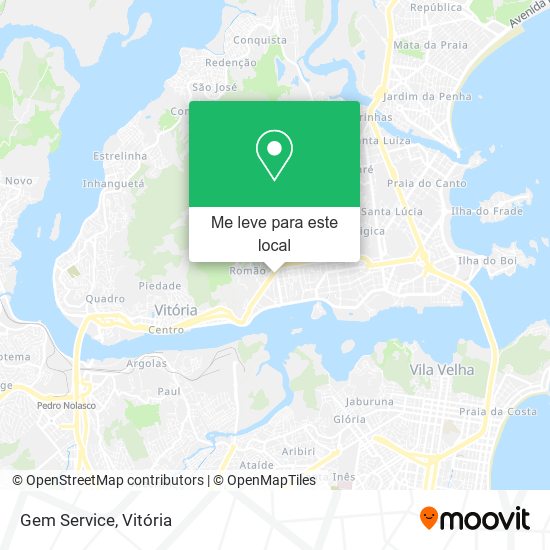 Gem Service mapa