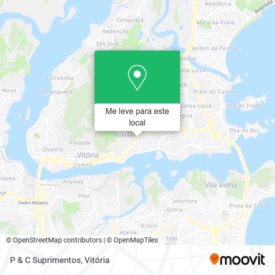P & C Suprimentos mapa