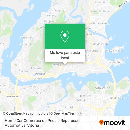 Home Car Comercio de Peca e Reparacao Automotiva mapa