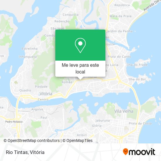 Rio Tintas mapa