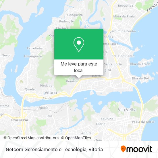 Getcom Gerenciamento e Tecnologia mapa