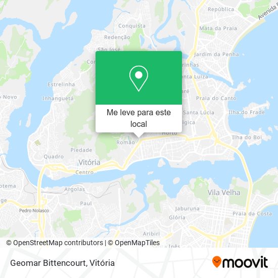 Geomar Bittencourt mapa