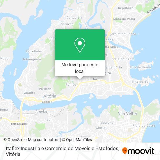 Itaflex Industria e Comercio de Moveis e Estofados mapa